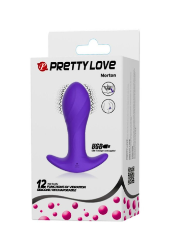 PRETTY LOVE - VIBRADOR ANAL LILA