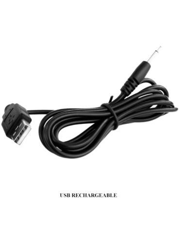 PRETTY LOVE - MASAJEADOR ANAL 12 MODOS VIBRACIÓN LILA