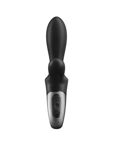SATISFYER - HEAT CLIMAX VIBRADOR ANAL APP NEGRO