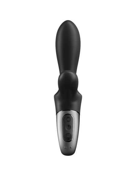 SATISFYER - HEAT CLIMAX VIBRADOR ANAL APP NEGRO