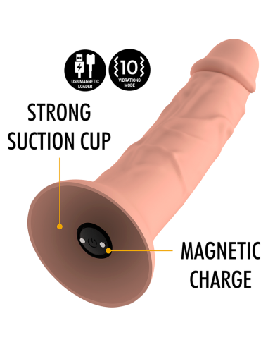 MYTHOLOGY - ASHER ORIGINAL DILDO S - VIBRADOR COMPATIBLE CON WATCHME WIRELESS TECHNOLOGY