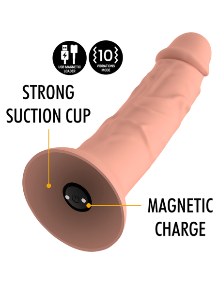 MYTHOLOGY - ASHER ORIGINAL DILDO S - VIBRADOR COMPATIBLE CON WATCHME WIRELESS TECHNOLOGY