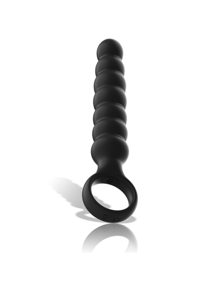 BLACKandSILVER - BOB POTENTE VIBRADOR DILATADOR ANAL SILICONA