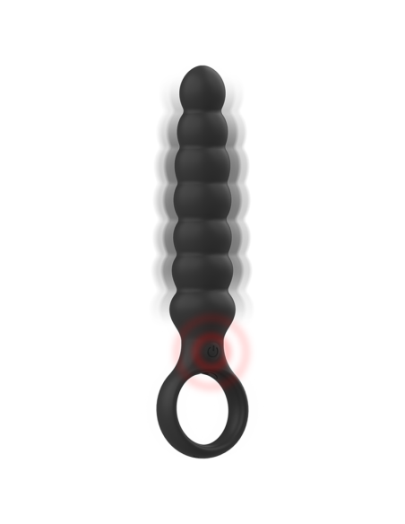 BLACKandSILVER - BOB POTENTE VIBRADOR DILATADOR ANAL SILICONA