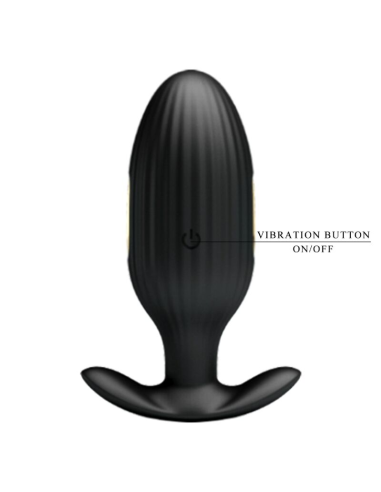 PRETTY LOVE - JEFFERSON PLUG ANAL CONTROLADO POR APP NEGRO