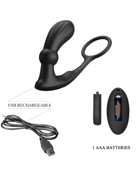 PRETTY LOVE - WARREN ANILLO and VIBRADOR ANAL NEGRO