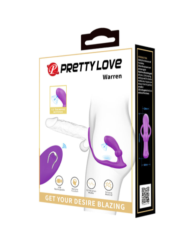 PRETTY LOVE - WARREN ANILLO and VIBRADOR ANAL VIOLETA