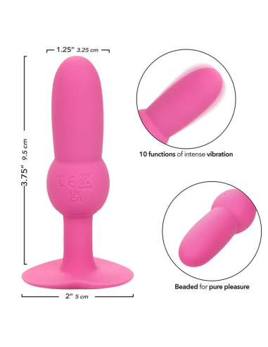 CALEXOTICS - FIRST TIME PLUG ANAL CON CUENCAS 10 VIBRACIONES ROSA