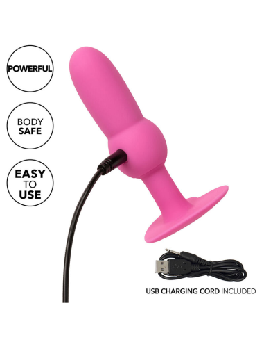 CALEXOTICS - FIRST TIME PLUG ANAL CON CUENCAS 10 VIBRACIONES ROSA