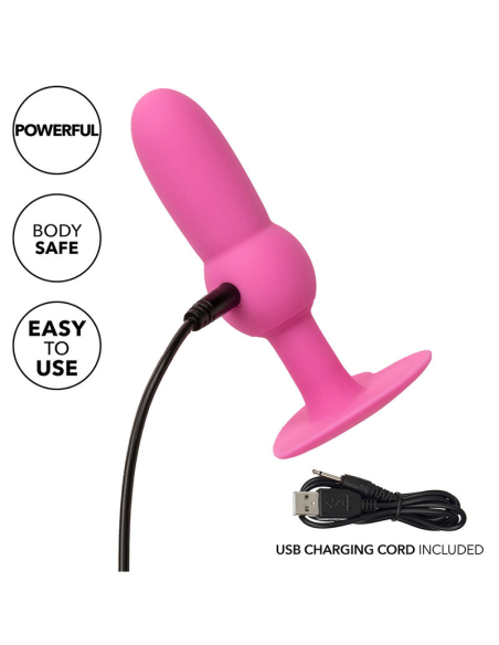 CALEXOTICS - FIRST TIME PLUG ANAL CON CUENCAS 10 VIBRACIONES ROSA