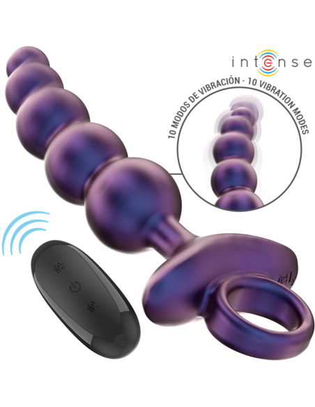 INTENSE - TITO PLUG ANAL VIBRADOR MODELO 3 CONTROL REMOTO
