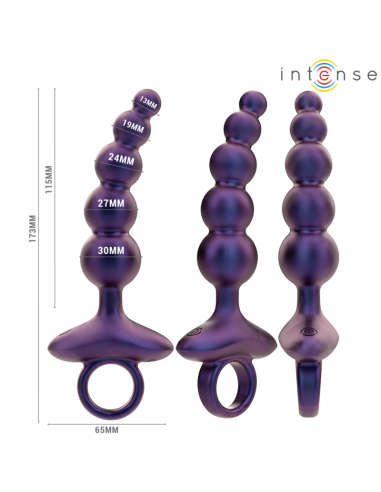 INTENSE - TITO PLUG ANAL VIBRADOR MODELO 3 CONTROL REMOTO