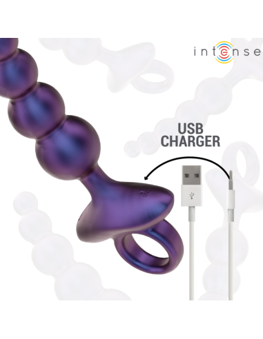 INTENSE - TITO PLUG ANAL VIBRADOR MODELO 3 CONTROL REMOTO