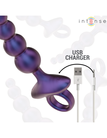 INTENSE - TITO PLUG ANAL VIBRADOR MODELO 3 CONTROL REMOTO