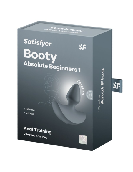 SATISFYER - ABSOLUTE BEGINNERS 1 PLUG ANAL VIBRADOR