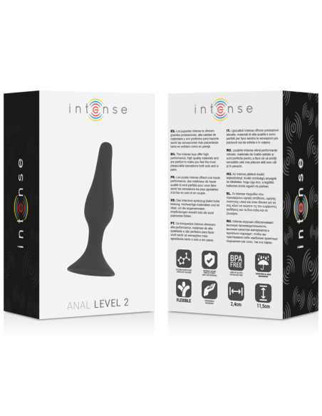 INTENSE - ANAL LEVEL 2 11.5CM NEGRO