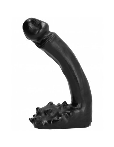 ALL BLACK - DILDO REALÍSTICO 19 CM