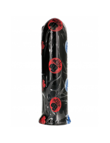 ALL BLACK - DILDO NEGRO 19 CM