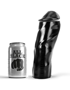 ALL BLACK - DILDO REALÍSTICO 20 CM