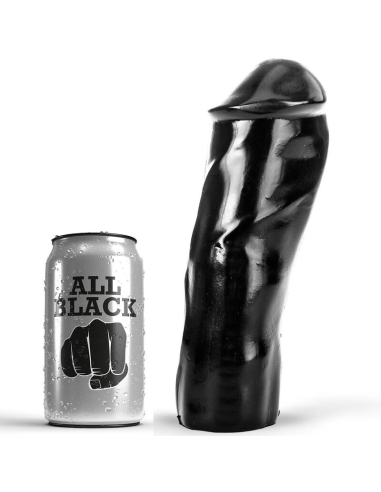 ALL BLACK - DILDO REALÍSTICO 20 CM