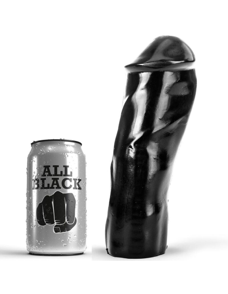 ALL BLACK - DILDO REALÍSTICO 20 CM