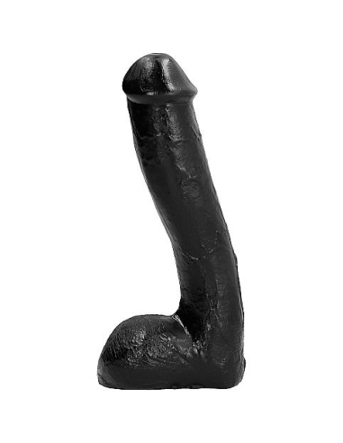 ALL BLACK - PENE REALÍSTICO ANAL 23 CM