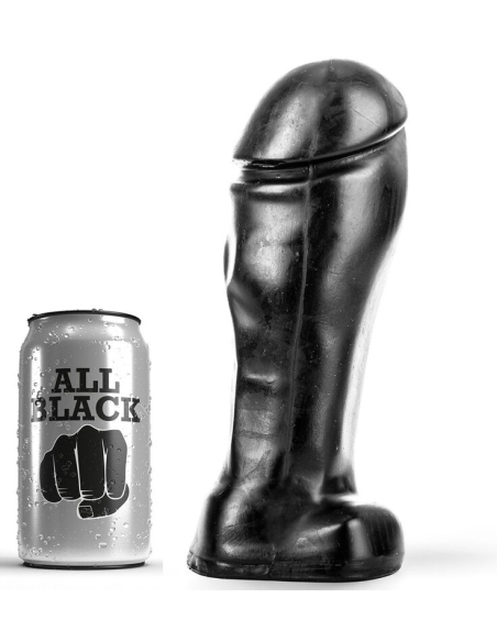ALL BLACK - DONG 22 CM PUNTA ANCHA