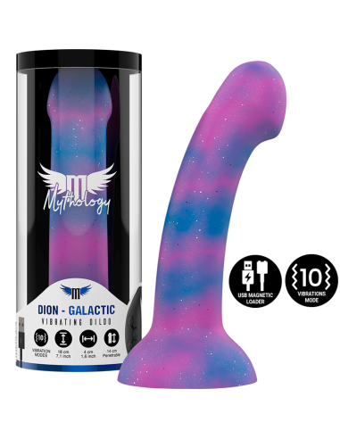 MYTHOLOGY - DION GALACTIC DILDO M - VIBRADOR COMPATIBLE CON WATCHME WIRELESS TECHNOLOGY