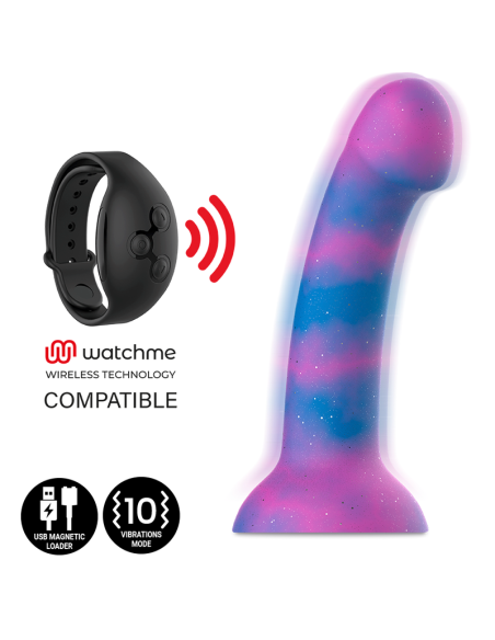 MYTHOLOGY - DION GALACTIC DILDO M - VIBRADOR COMPATIBLE CON WATCHME WIRELESS TECHNOLOGY