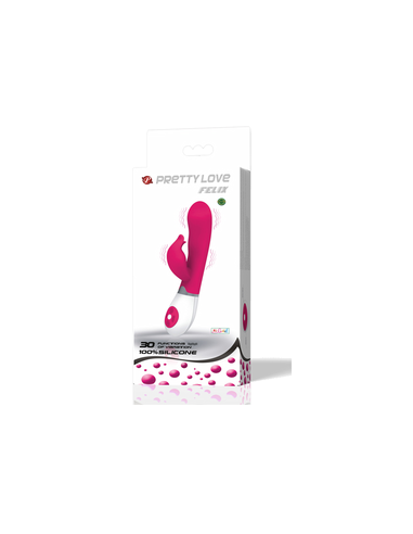 PRETTY LOVE - FLIRTATION FELIX Vibrador Con Estimulador | SexPlace.MX