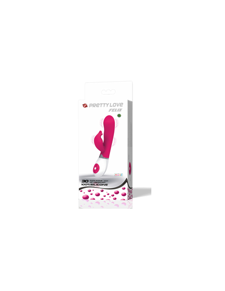 PRETTY LOVE - FLIRTATION FELIX Vibrador Con Estimulador | SexPlace.MX