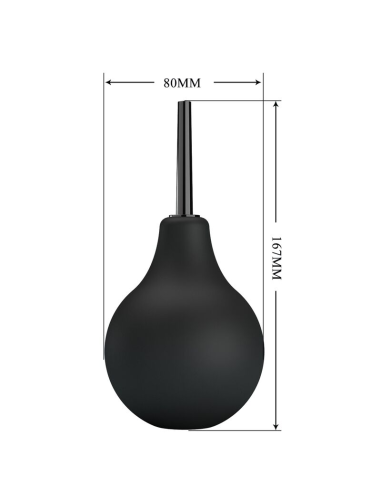 MR PLAY - PERA ANAL DUCHA BLKB NEGRO