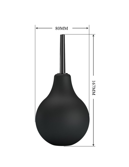 MR PLAY - PERA ANAL DUCHA BLKB NEGRO