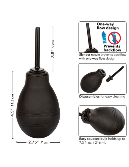 CALEXOTICS - ONE WAY DUCHA ANAL NEGRO