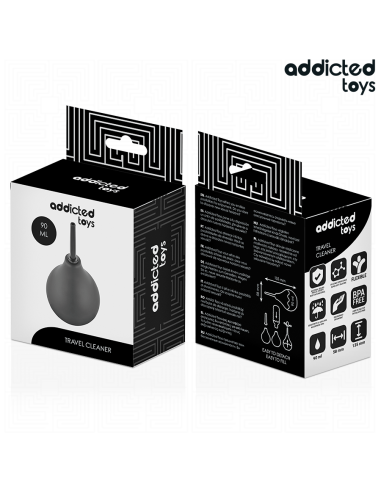ADDICTED TOYS - LIMPIADOR ANAL DE VIAJE TALLA S 90 ML