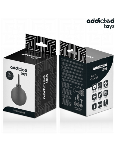 ADDICTED TOYS - LIMPIADOR ANAL DE VIAJE TALLA M 160 ML