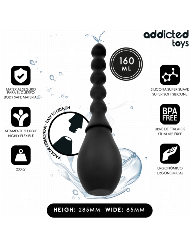 ADDICTED TOYS - LIMPIADOR DE VIAJE SILICONA MODELO 2