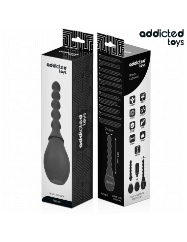 ADDICTED TOYS - LIMPIADOR DE VIAJE SILICONA MODELO 2