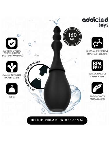 ADDICTED TOYS - LIMPIADOR DE VIAJE SILICONA MODELO 4