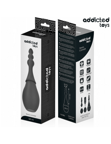 ADDICTED TOYS - LIMPIADOR DE VIAJE SILICONA MODELO 4