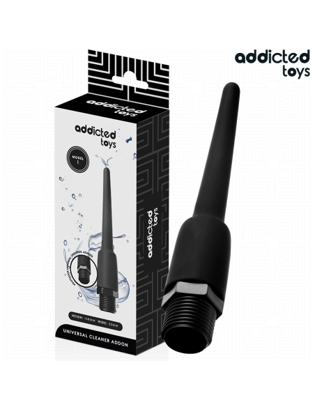 ADDICTED TOYS - LIMPIADOR ANAL CON ADAPTADOR UNIVERSAL MODELO 1