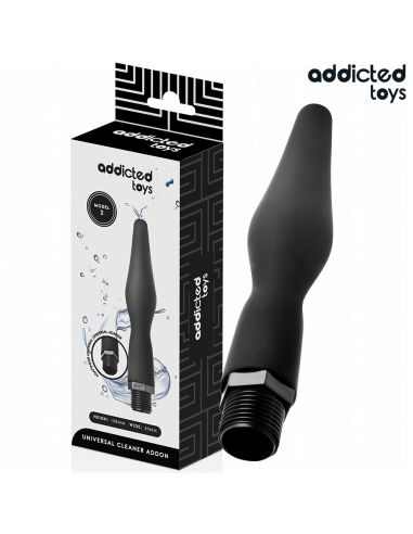 ADDICTED TOYS - LIMPIADOR ANAL CON ADAPTADOR UNIVERSAL MODELO 2