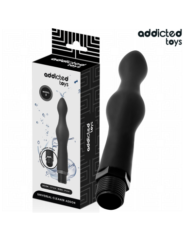ADDICTED TOYS - LIMPIADOR ANAL CON ADAPTADOR UNIVERSAL MODELO 3