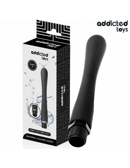 ADDICTED TOYS - LIMPIADOR ANAL CON ADAPTADOR UNIVERSAL MODELO 4