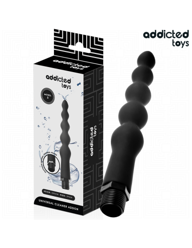 ADDICTED TOYS - LIMPIADOR ANAL CON ADAPTADOR UNIVERSAL MODELO 5