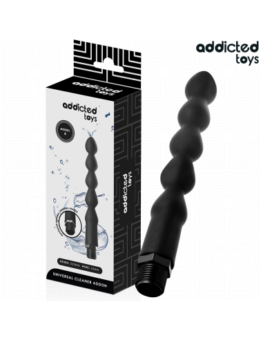 ADDICTED TOYS - LIMPIADOR ANAL CON ADAPTADOR UNIVERSAL MODELO 6