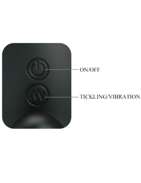 PRETTY LOVE - MASAJEADOR PROSTÁTICO CON VIBRACIÓN