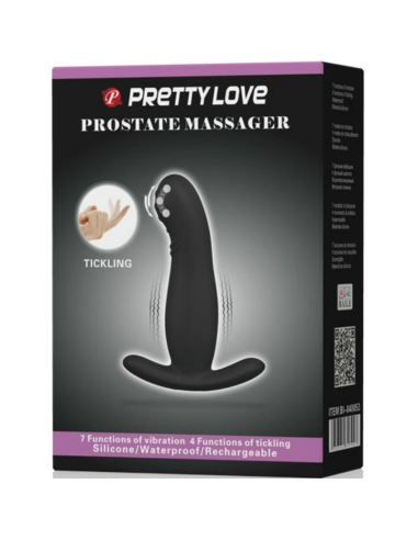 PRETTY LOVE - MASAJEADOR PROSTÁTICO CON VIBRACIÓN