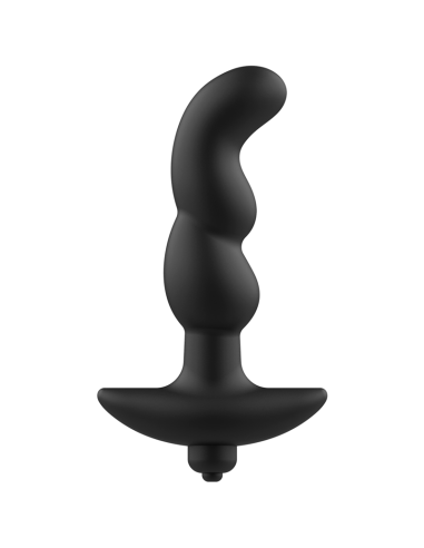 ADDICTED TOYS - MASAJEADOR ANAL CON VIBRACIÓN NEGRO MODELO 2
