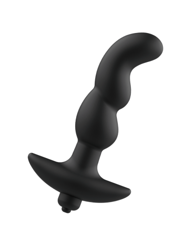 ADDICTED TOYS - MASAJEADOR ANAL CON VIBRACIÓN NEGRO MODELO 2